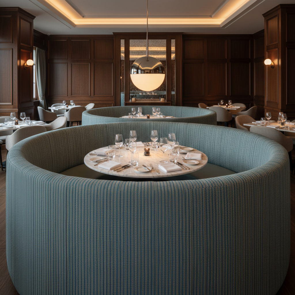 Ballad - Ballad Tekloom Performance Upholstered Banquette | Architectural Fabrics