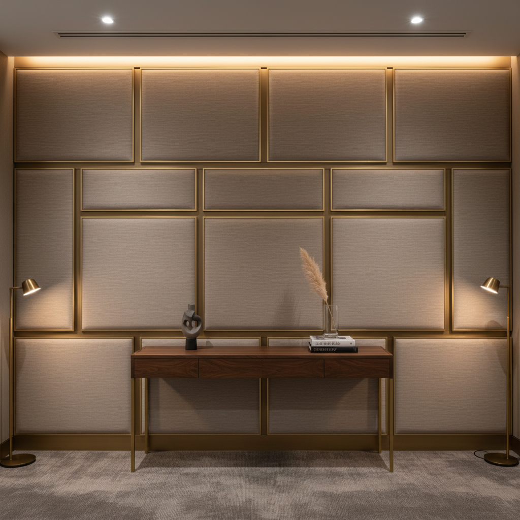 Treasure Beach - Evening Upholstered Wall Panel | Architectural Fabrics