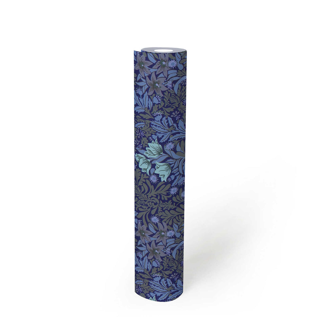 Art of Eden Blue Wallcovering | AS Creation