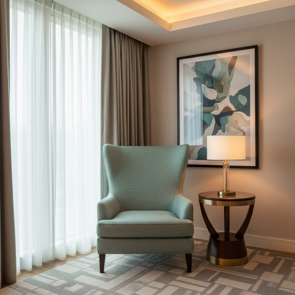 Woven Textured Surface Seafoam Green Upholstered Chair | Architectural Fabrics