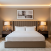 Aarden - Cocoa Bean Silicone Hybrid Upholstered Headboard | Architectural Fabrics