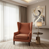 Aspect - Terracotta Performance Polyurethane Upholstered Chair | Architectural Fabrics