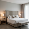Luxury Cay - Crete Upholstered Headboard | Architectural Fabrics