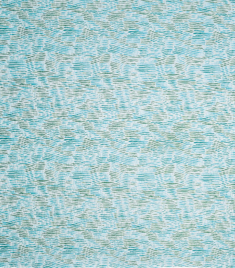 DWCY-900260 Nina Campbell Fabric Aqua designer-wallcoverings-los-angeles