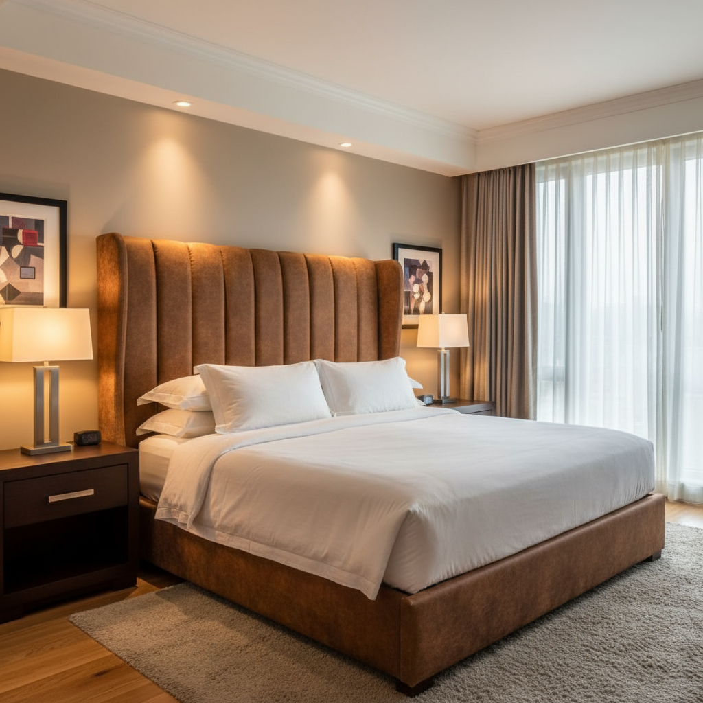 Bastia - Bastia Performance Polyurethane Upholstered Headboard | Architectural Fabrics