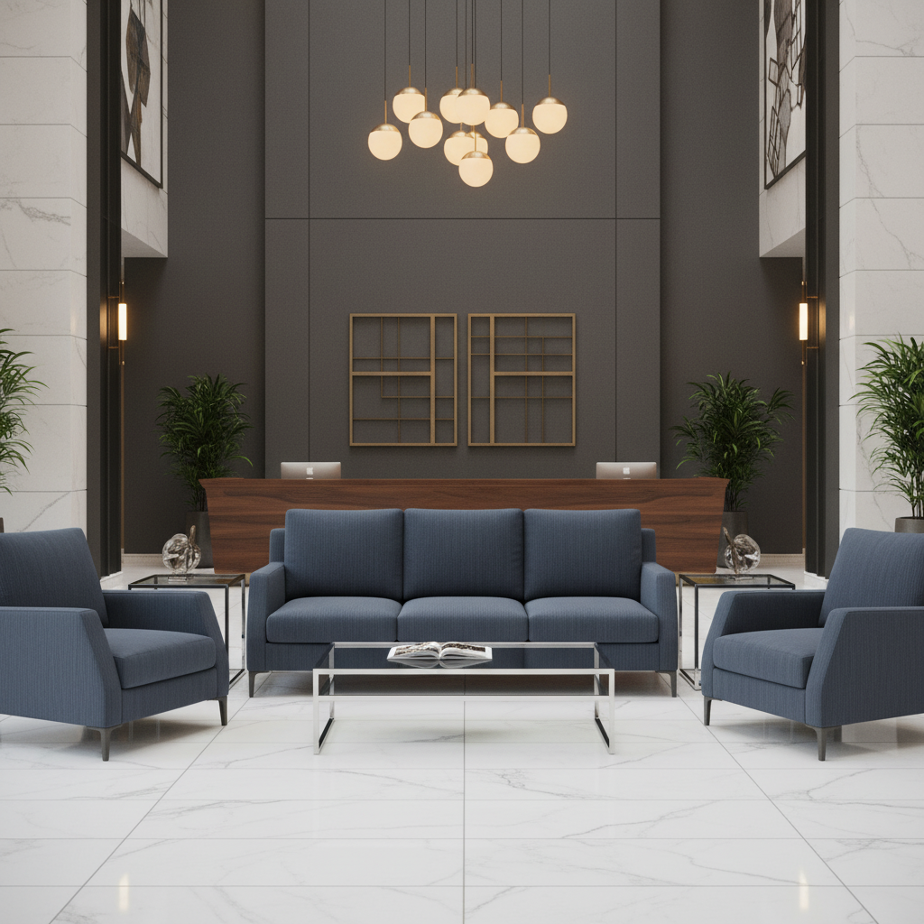 Hampton - Harbor Indoor/Outdoor Vinyl Upholstered Sofa | Architectural Fabrics