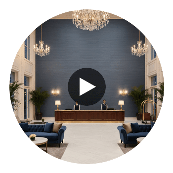 Fairford Vinyl | Hollywood Wallcoverings Circular Swatch | Hollywood Wallcoverings