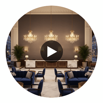 Fairford Vinyl | Hollywood Wallcoverings Circular Swatch | Hollywood Wallcoverings