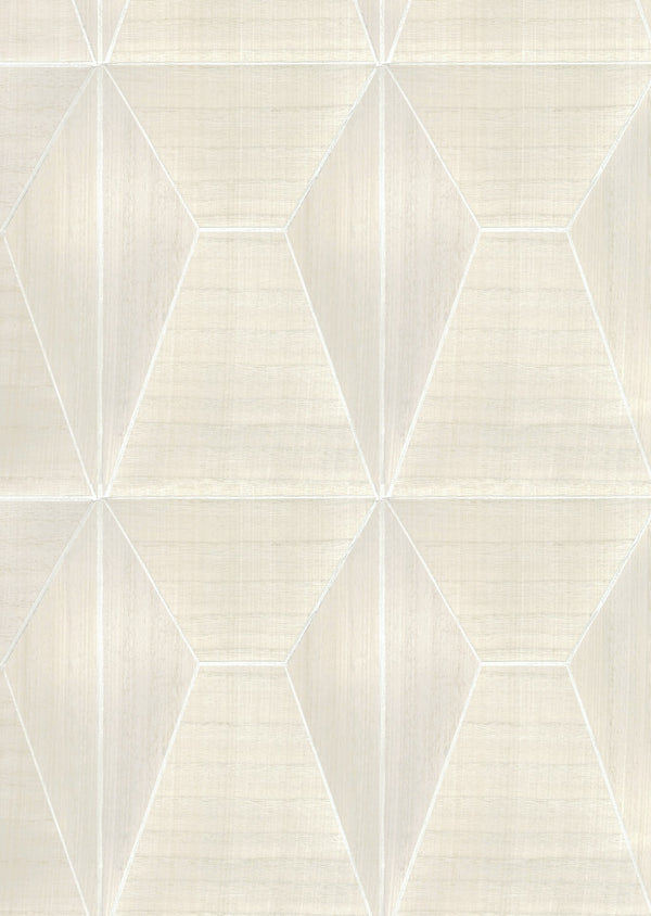 La Jolla-Marshmallow Wood Veneer Wallcovering | Phillipe Romano