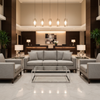Brushed Linen Weave Soft Linen Upholstered Sofa | Architectural Fabrics