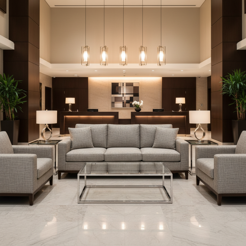 Brushed Linen Weave Soft Linen Upholstered Sofa | Architectural Fabrics