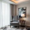 Marigot - Azure Upholstered Chair | Architectural Fabrics