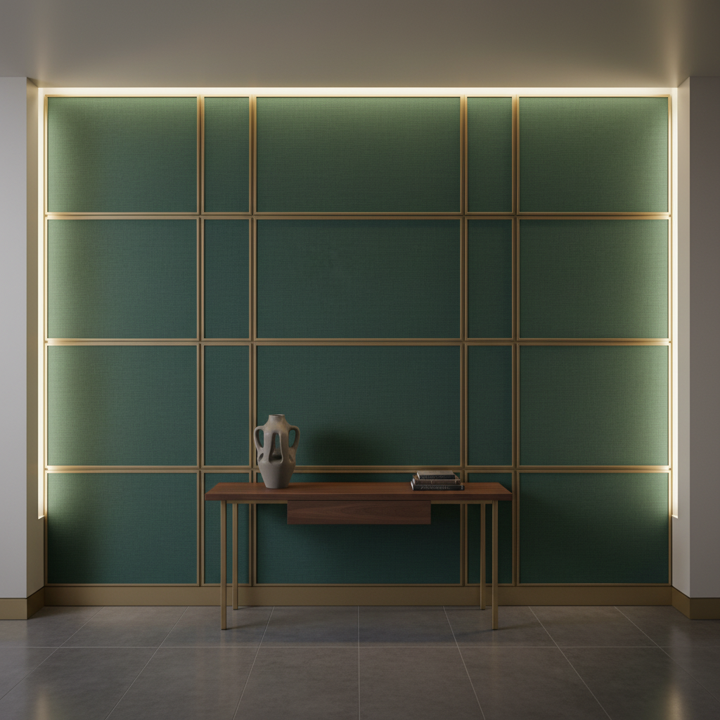Linen Island - Aegean Upholstered Wall Panel | Architectural Fabrics