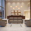 Steeple Reef - Chocolate Upholstered Sofa | Architectural Fabrics