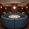 Luxury Cay - Cadet Upholstered Banquette | Architectural Fabrics