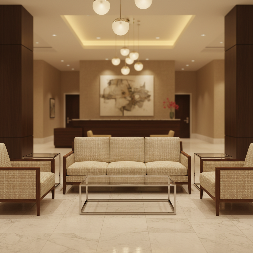 Manchioneel - Straw Upholstered Sofa | Architectural Fabrics
