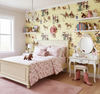 The Original Yeeha 1950's Cowboy - Yellow Retro | Architectural Wallcoverings - Girls Bedroom Room Setting