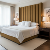 Aarden - Golden Umber Silicone Hybrid Upholstered Headboard | Architectural Fabrics