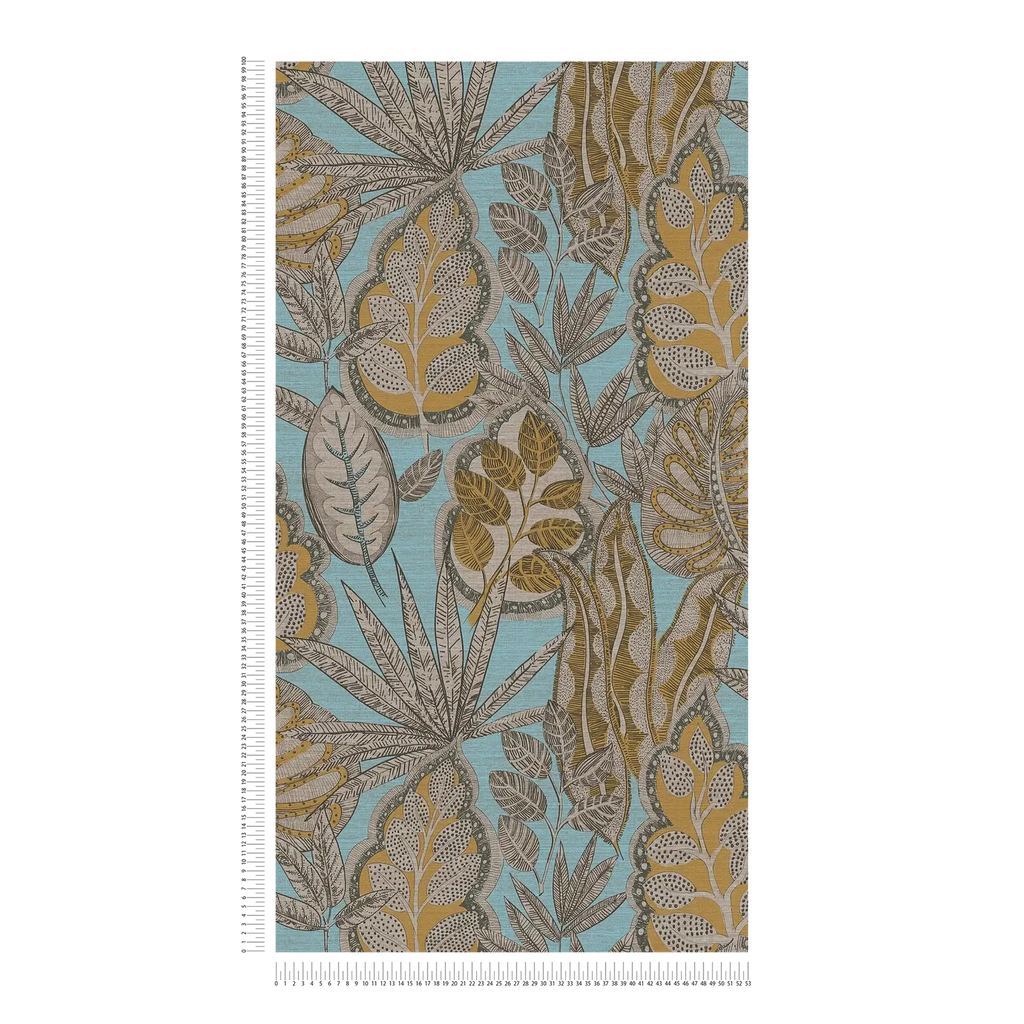 Famous Garden Aqua Wallcovering | AS Creation