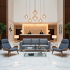 Tradewind Trace - Wave Upholstered Sofa | Architectural Fabrics