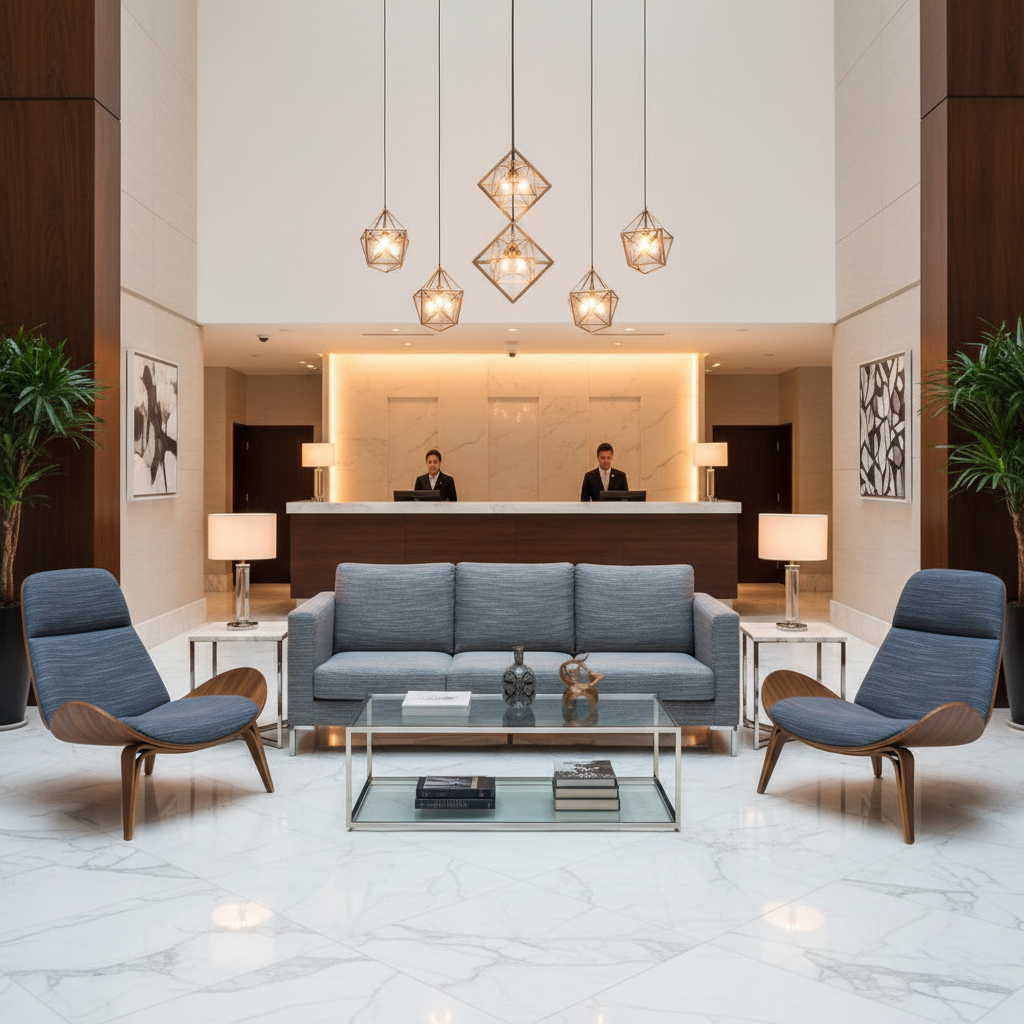 Tradewind Trace - Wave Upholstered Sofa | Architectural Fabrics