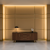Soper Hole - Beige Upholstered Wall Panel | Architectural Fabrics
