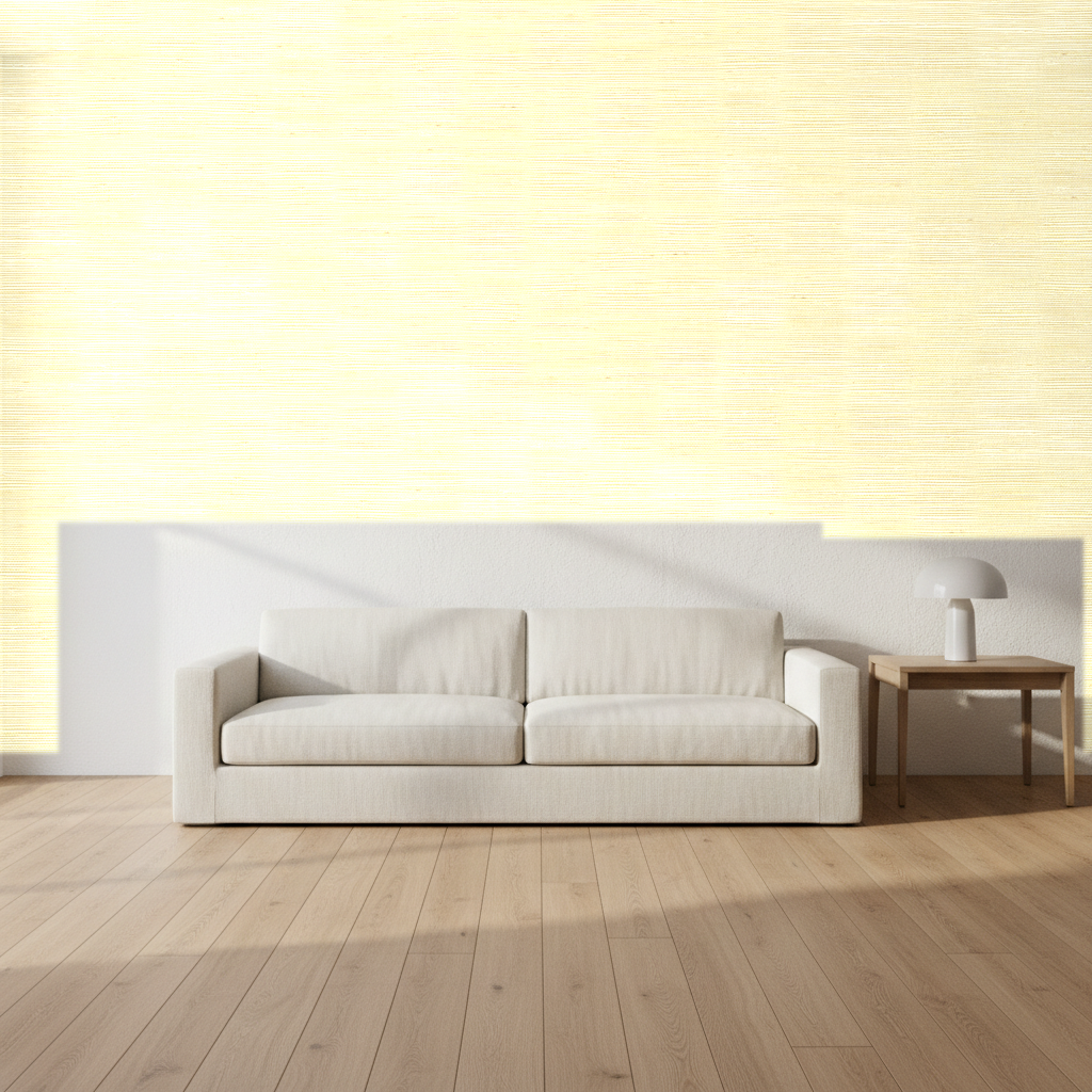 Nantucket Grasscloth Gold Metallic Wallcovering | Phillipe Romano room setting