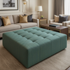 Ballad - Ballad Tekloom Performance Upholstered Ottoman | Architectural Fabrics