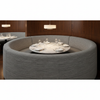 Tumble Reef - Slate Upholstered Banquette | Architectural Fabrics