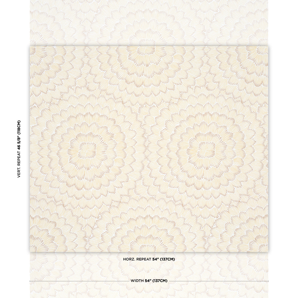 FEATHER BLOOM MUSTARD | Schumacher - Image 4