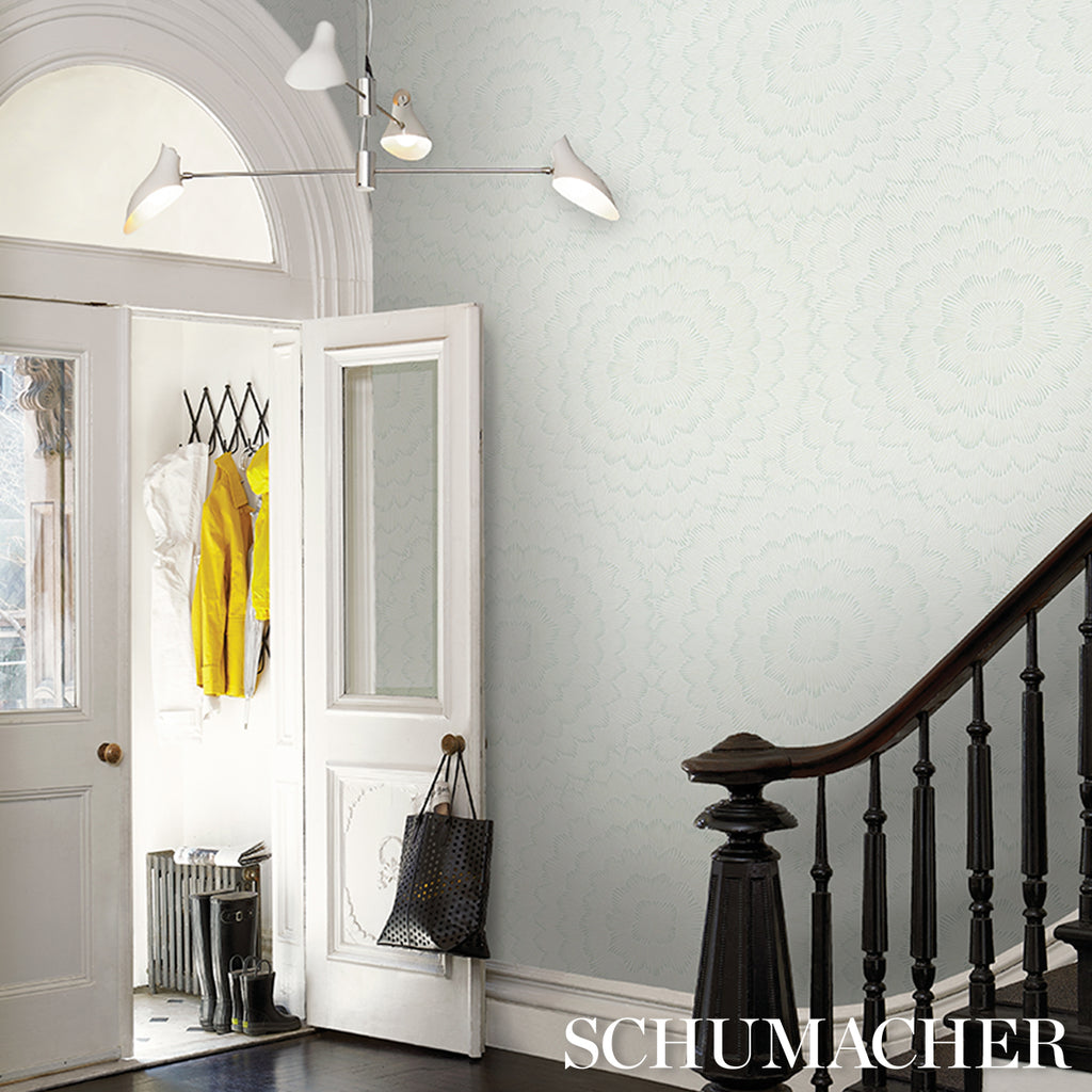 FEATHER BLOOM SEAGLASS | Schumacher - Image 12