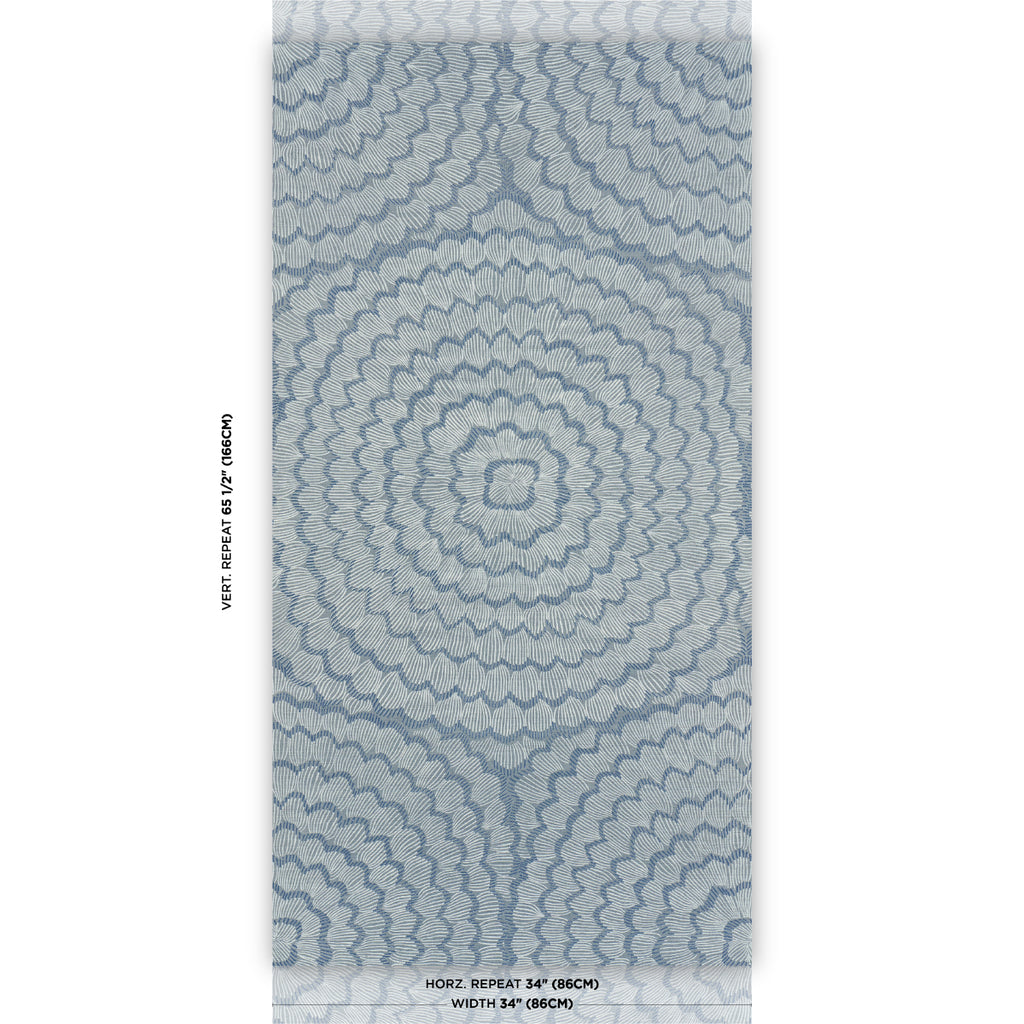 FEATHER BLOOM SISAL CORNFLOWER | Schumacher - Image 4
