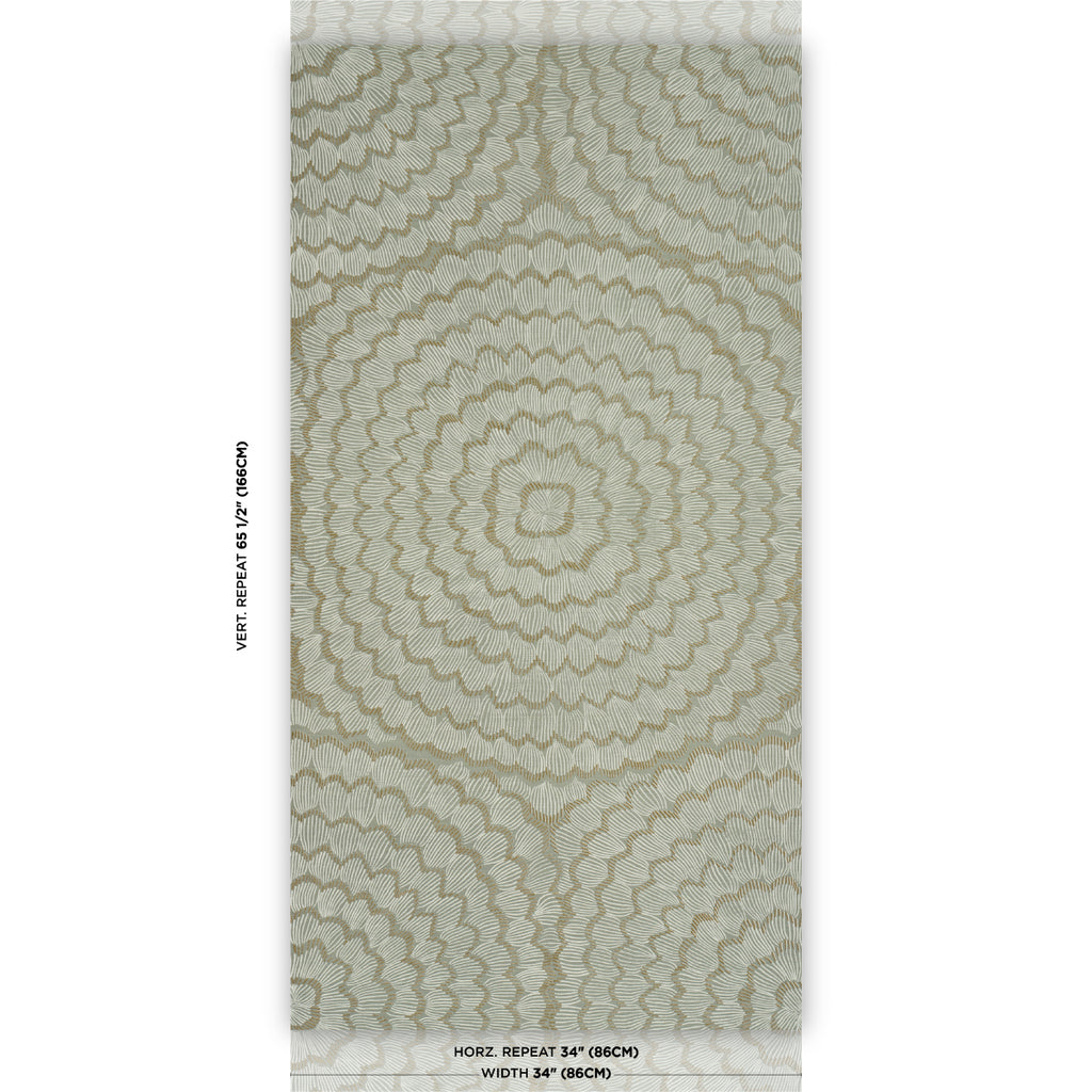 FEATHER BLOOM SISAL SEAGLASS | Schumacher - Image 4