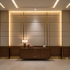 Maya Riviera - Champagne Upholstered Wall Panel | Architectural Fabrics