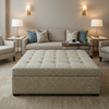 Bellevue - Bellevue Tekloom Performance Upholstered Ottoman | Architectural Fabrics