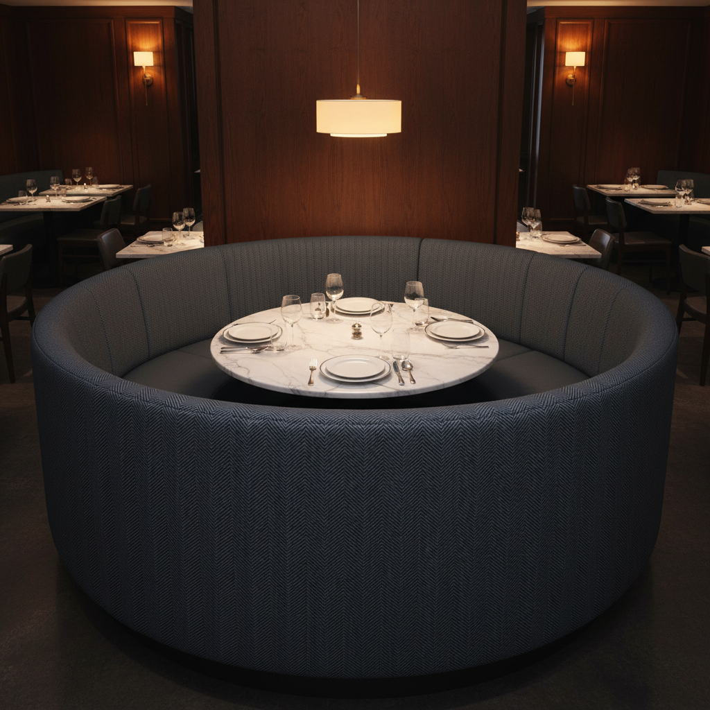 Acoustic - Acoustic Performance Vinyl Upholstered Banquette | Architectural Fabrics