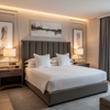 St. Eustatius - Carbon Upholstered Headboard | Architectural Fabrics