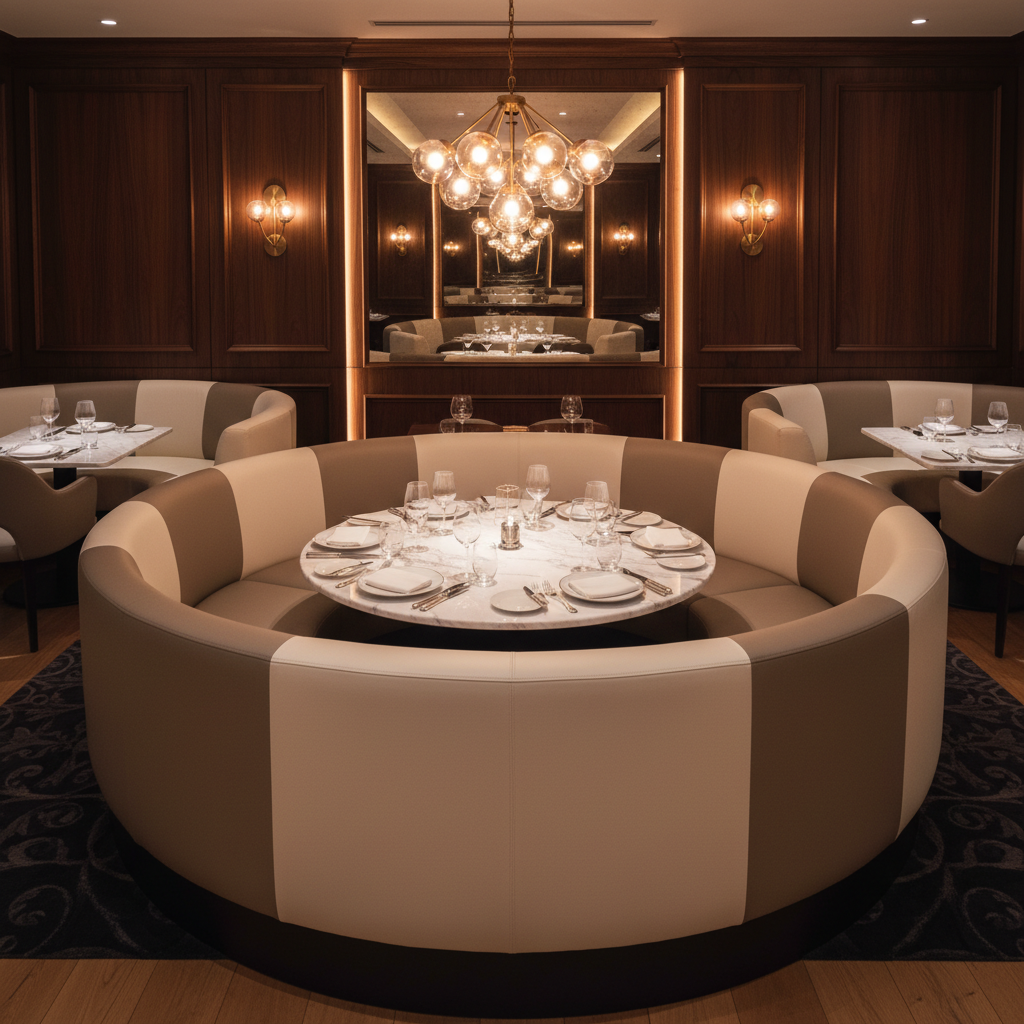 Dale City Flawless Upholstered Banquette | Architectural Fabrics