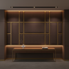 Peter Island - Aubergiine Upholstered Wall Panel | Architectural Fabrics