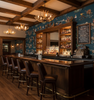The Original Yeeha 1950's Cowboy Retro | Architectural Wallcoverings - Western Bar Room Setting