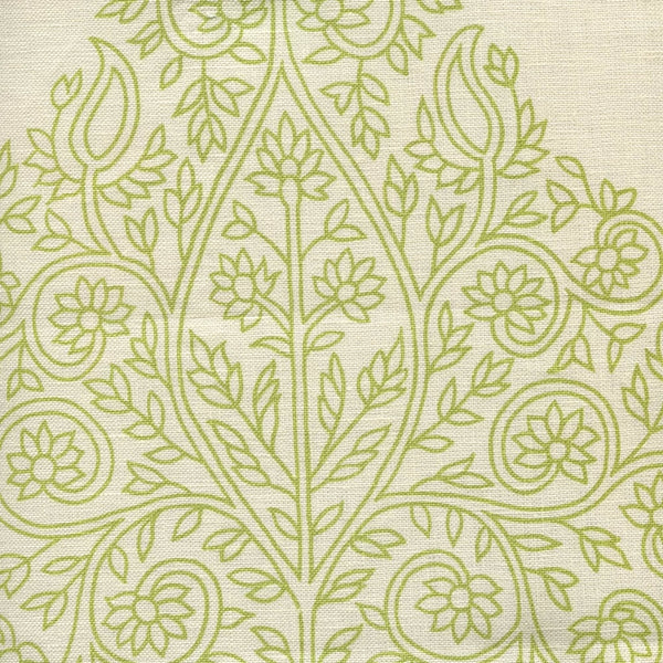Fig on Cream Linen Wallcoverings | Home Couture