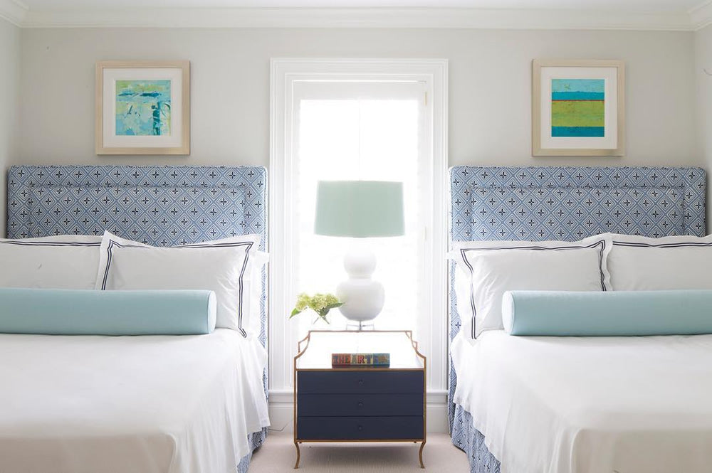 Room setting — Beds Leah Muller Interiors