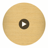 Firenze Beige Grasscloth Wallcovering | Fentucci Circular Swatch | DW