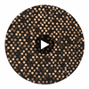 GLM-4133 Fishnet Sequin Glitter Black Bronze designer-wallcoverings-los-angeles 2