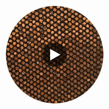GLM-4134 Fishnet Sequin Glitter Black Copper designer-wallcoverings-los-angeles 2