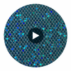 GLM-4149 Fishnet Sequin Glitter White Blue Hologram designer-wallcoverings-los-angeles 2