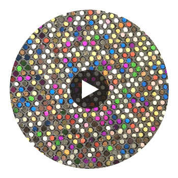GLM-4152 Fishnet Sequin Glitter White Multi designer-wallcoverings-los-angeles 2