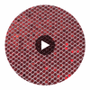 GLM-4130 Fishnet Sequin Glitter White Red Hologram designer-wallcoverings-los-angeles 2