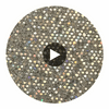 GLM-4146 Fishnet Sequin Glitter White Silver Hologram designer-wallcoverings-los-angeles 2