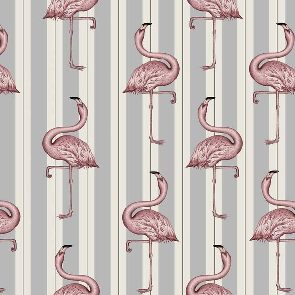 Flamboyance Off White Lavendar, Sample Wallcoverings | Newwall